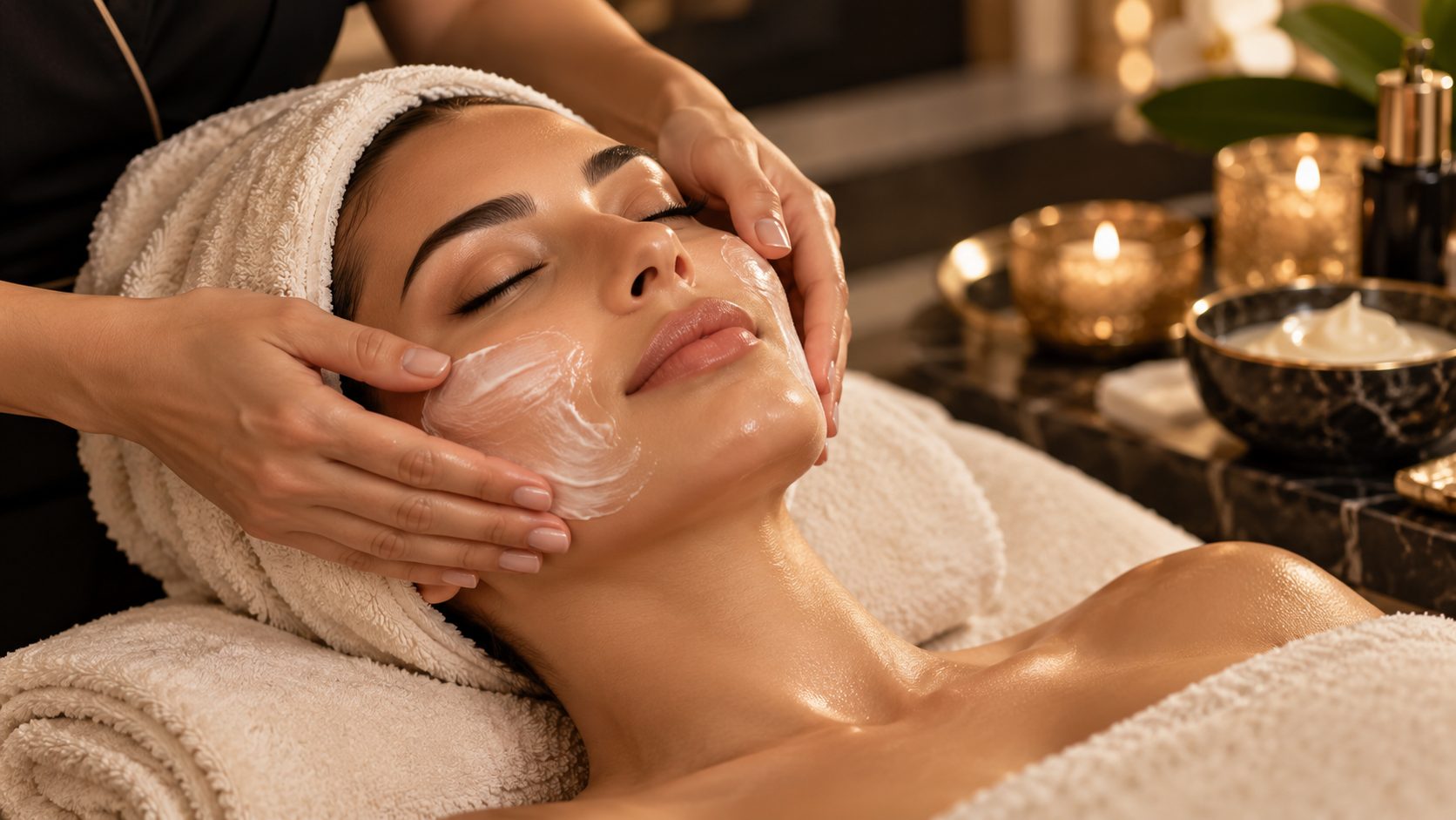 Facial service at Wendy Brow in Singapore
