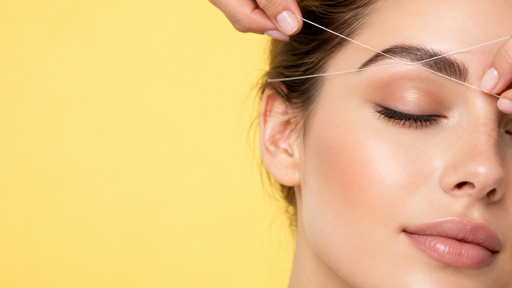 Threading and brow service at Wendy Brow Singapore